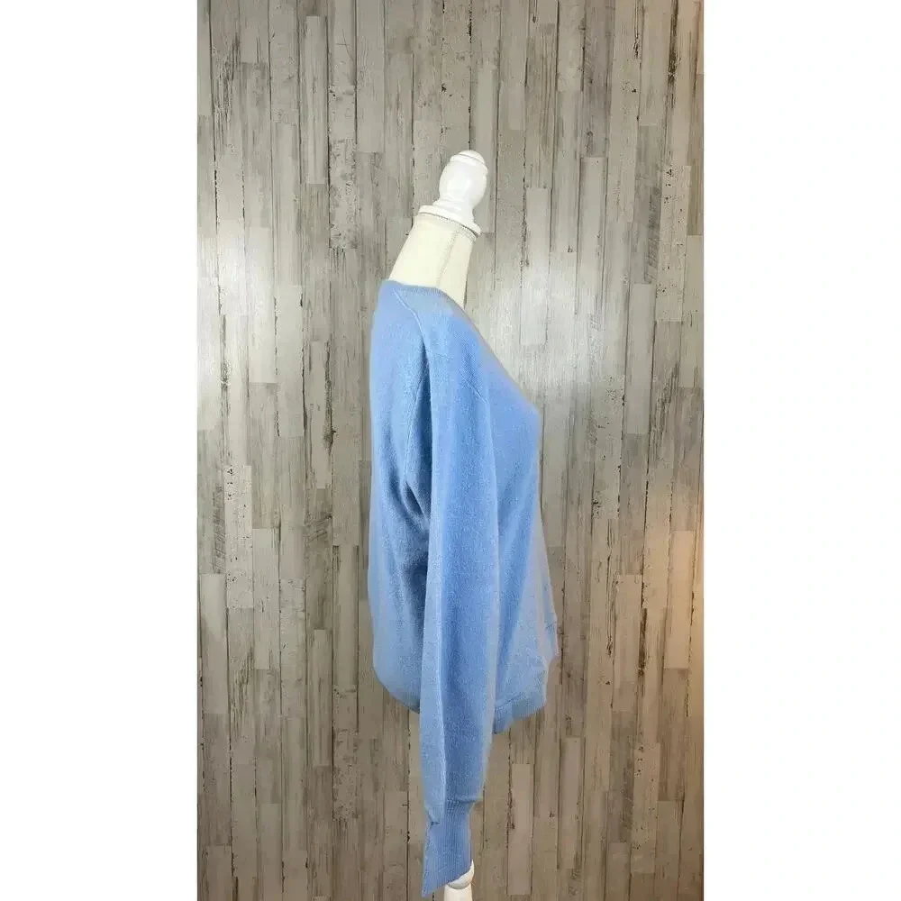 Vintage Arnold Palmer‎ Robert Bruce Men's Large Light Blue V-Neck Sweater